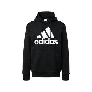 ADIDAS SPORTSWEAR Športová mikina 'Essentials'  čierna / biela