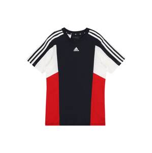 ADIDAS SPORTSWEAR Funkčné tričko  červená / čierna / biela