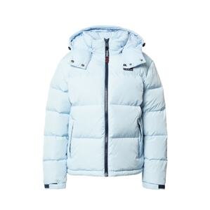 Tommy Jeans Zimná bunda 'Alaska'  námornícka modrá / svetlomodrá / červená / biela