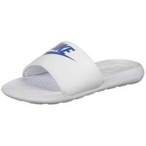 Nike Sportswear Šľapky 'VICTORI ONE SLIDE'  modrá / biela