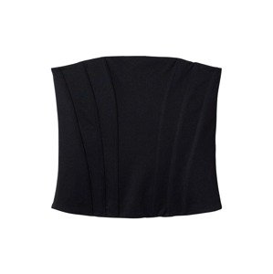 MANGO Top 'Corseta'  čierna