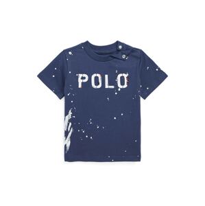 Polo Ralph Lauren Tričko  námornícka modrá / oranžová / biela