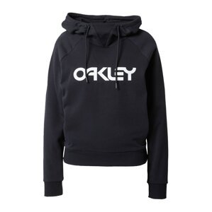 OAKLEY Športová mikina  čierna / biela