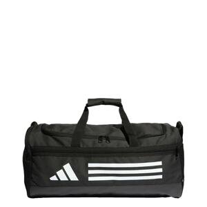 ADIDAS PERFORMANCE Športová taška 'Essentials Small'  čierna / biela