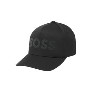 BOSS Black Čiapka 'Cap-Sparkle'  červená / čierna