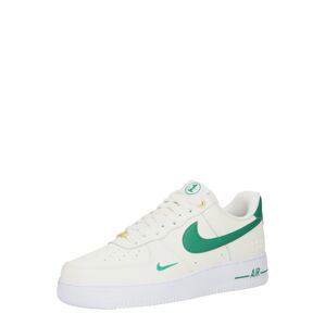 Nike Sportswear Nízke tenisky 'Air Force 1'  nefritová / biela