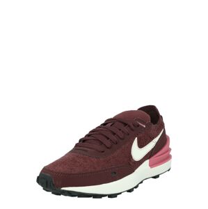 Nike Sportswear Nízke tenisky 'Waffle One SE'  burgundská / biela