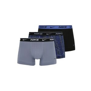 NIKE Boxerky  modrá / modrosivá / čierna / biela