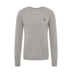 Lyle & Scott Sveter  žltá / farby bahna / čierna