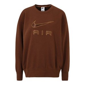 Nike Sportswear Mikina  karamelová / svetlohnedá