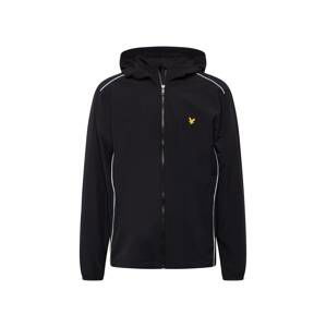 Lyle & Scott Tepláková bunda  šafránová / čierna / biela