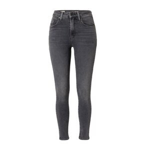 LEVI'S Džínsy '721 HIGH RISE SKINNY GREYS'  čierny denim