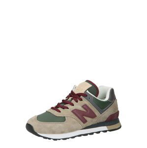 new balance Nízke tenisky  kamenná / tmavozelená / burgundská / biela