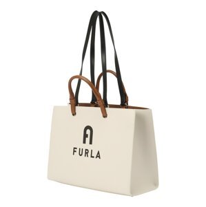 FURLA Shopper  béžová / karamelová / čierna