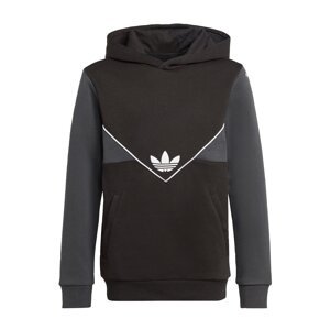 ADIDAS ORIGINALS Mikina  antracitová / čierna / biela