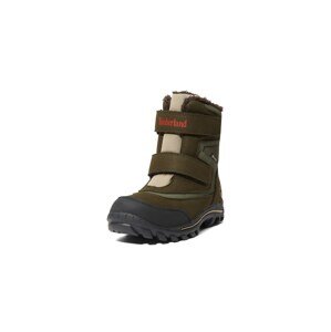 TIMBERLAND Snehule 'Chillberg'  krémová / kaki / olivová / ohnivo červená