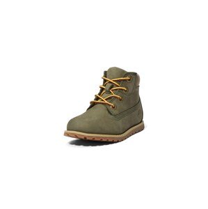 TIMBERLAND Nízke čižmy  žltá / tmavozelená