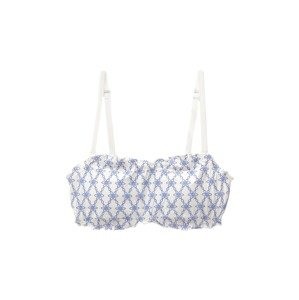 Next Bikinový top  modrá / biela