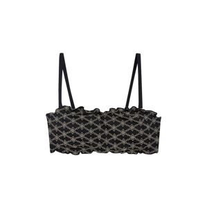 Next Bikinový top  sivá / čierna