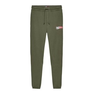 Tommy Jeans Nohavice  zelená