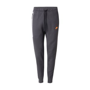 Nike Sportswear Nohavice 'SSNL TF+'  antracitová / svetlosivá / oranžová