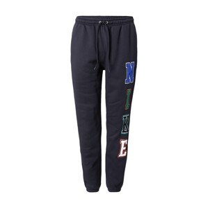 Nike Sportswear Nohavice 'CLUB'  modrá / zelená / čierna / biela