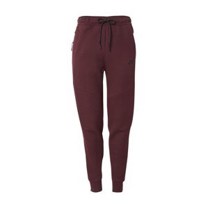 Nike Sportswear Nohavice 'TCH FLC'  burgundská