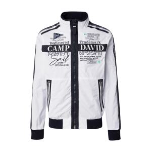 CAMP DAVID Prechodná bunda  tmavomodrá / biela