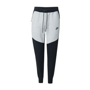 Nike Sportswear Nohavice 'TCH FLC'  svetlosivá / čierna