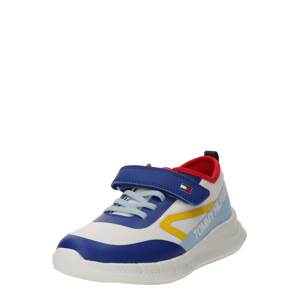 TOMMY HILFIGER Tenisky  modrá / svetlomodrá / žltá / biela