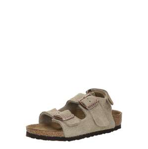 BIRKENSTOCK Otvorená obuv 'Milano'  tmavošedá