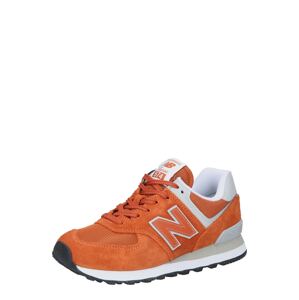 new balance Nízke tenisky '574'  oranžová / biela