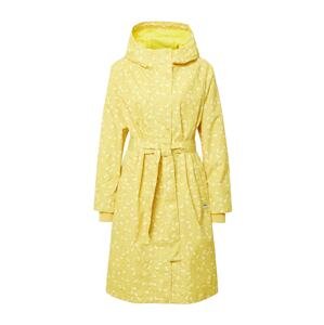Danefae Prechodný kabát 'Elisabeth'  pastelovo žltá / svetložltá / biela