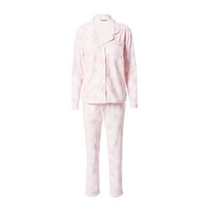 Boux Avenue Pyžamo 'SNOWFLAKE'  pastelovo ružová / svetloružová / biela