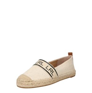 Lauren Ralph Lauren Espadrilky 'CAYLEE'  béžová / žltohnedá / hnedá / čierna