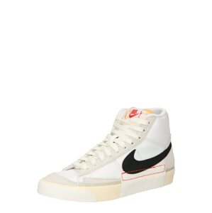 Nike Sportswear Členkové tenisky 'BLAZER MID PRO CLUB'  béžová / čierna / biela