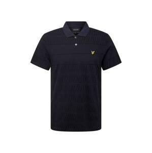 Lyle & Scott Tričko 'Grid'  námornícka modrá / tmavomodrá / žltá / čierna