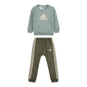 ADIDAS SPORTSWEAR Tréningový komplet  olivová / pastelovo zelená / biela