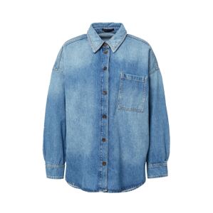 DRYKORN Prechodná bunda  modrá denim