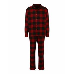 Gilly Hicks Dlhé pyžamo  červená / čierna