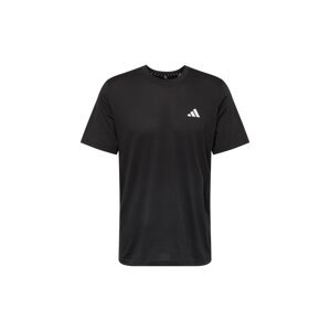 ADIDAS PERFORMANCE Funkčné tričko 'Train Essentials Comfort '  čierna / biela