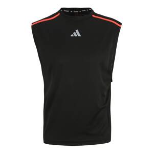 ADIDAS PERFORMANCE Funkčné tričko 'Workout Base'  lososová / čierna / biela