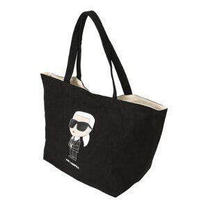 Karl Lagerfeld Shopper 'Ikonic 2.0.'  telová / antracitová / čierna / biela