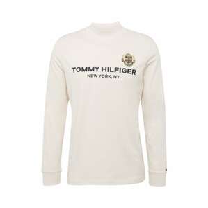 TOMMY HILFIGER Tričko  krémová / tmavomodrá / žltá / biela