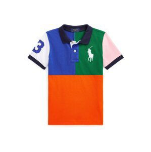 Polo Ralph Lauren Tričko  nebesky modrá / trávovo zelená / ružová / oranžovo červená