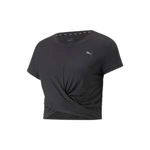 PUMA Funkčné tričko 'Yogini Lite'  sivá / čierna