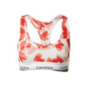 Calvin Klein Underwear Podprsenka  červená / čierna / biela