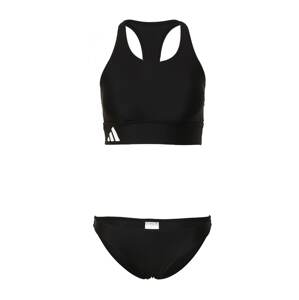 ADIDAS PERFORMANCE Športové bikiny 'Branded Beach'  čierna / biela