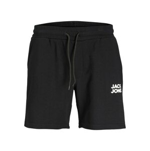 JACK & JONES Nohavice 'Bex'  čierna / biela