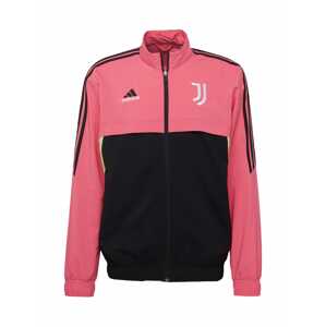 ADIDAS SPORTSWEAR Športová bunda 'Juventus Turin Condivo 22'  limetová / ružová / čierna / biela